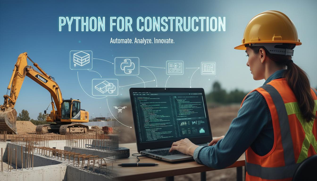 Применение языка Python в практических задачах для строительства. Зачем инженеру ПГС осваивать Python
